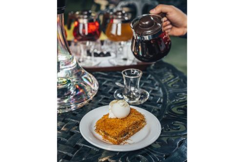 کنافه بستنی عربی